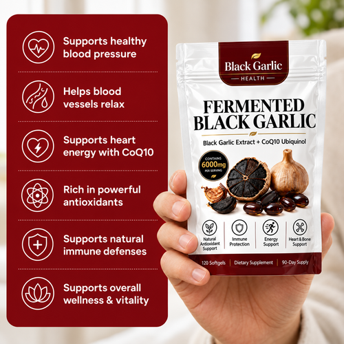 Black Garlic + CoQ10