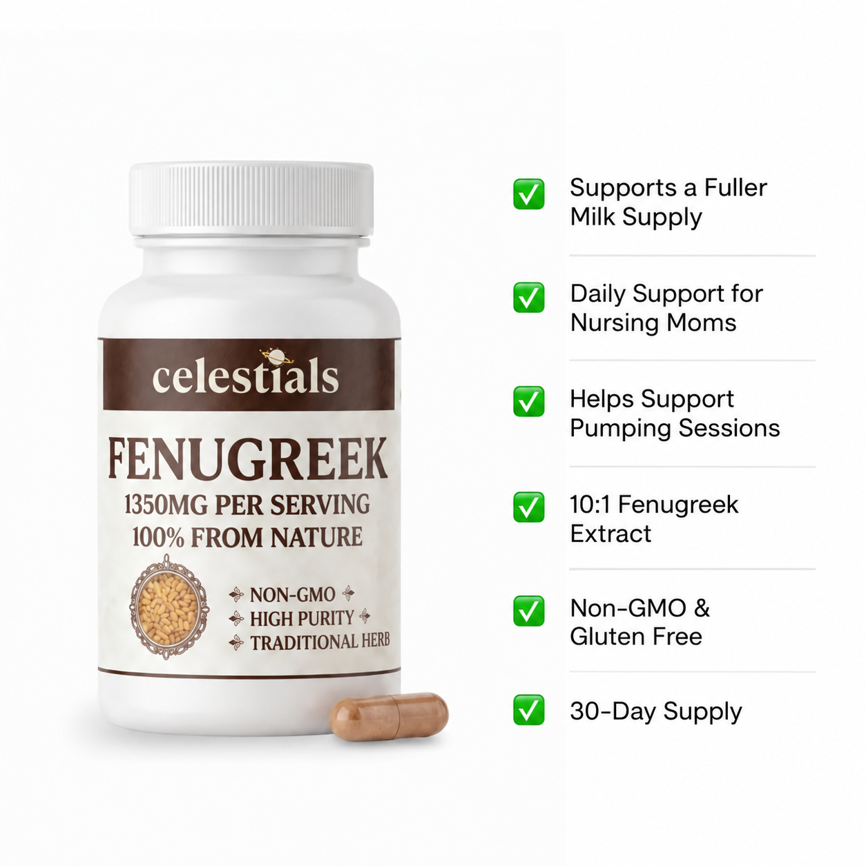 Fenugreek Lactation